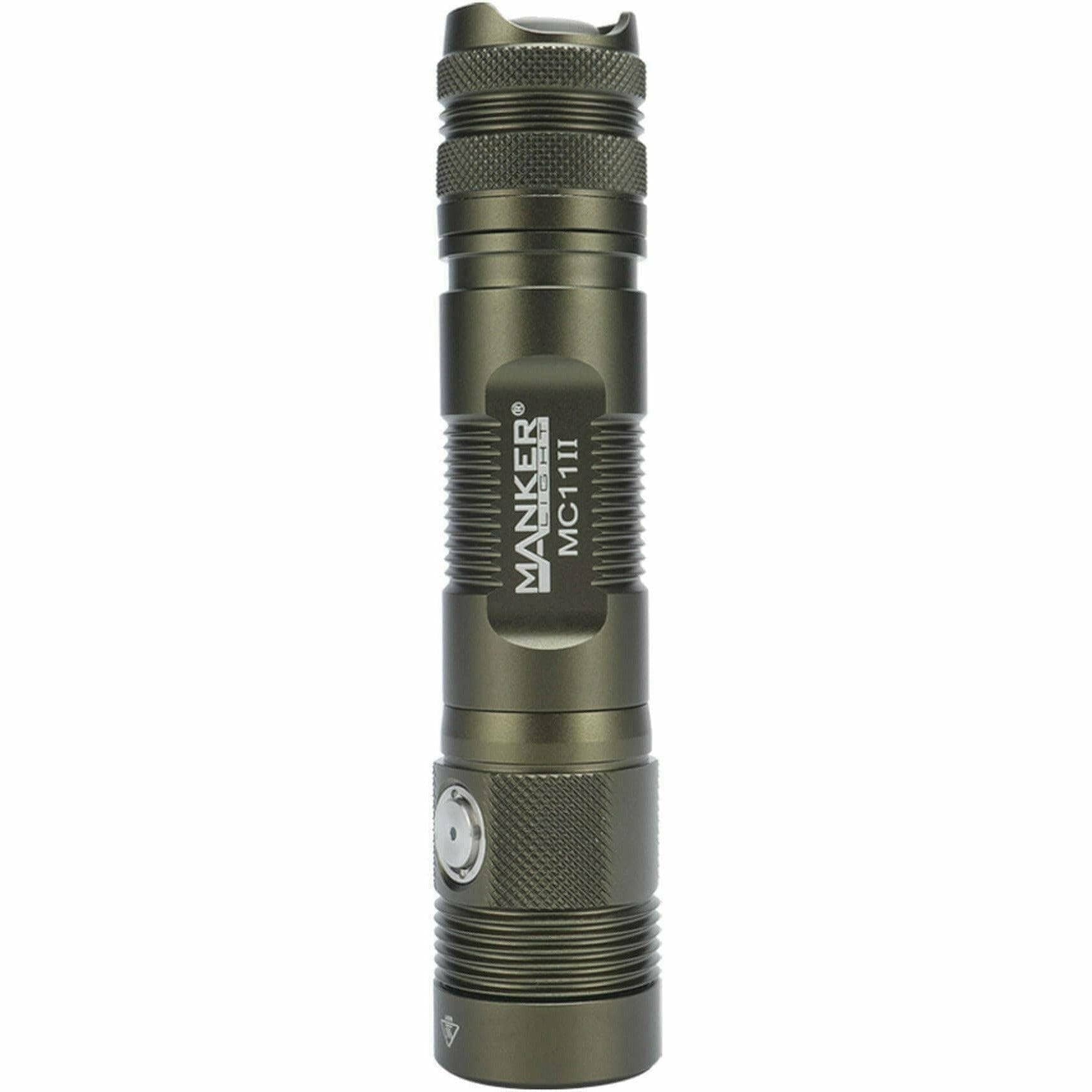 Manker MC11 II Green, 2000 Lumen, 305m THROW, Rechargeable - Image 2