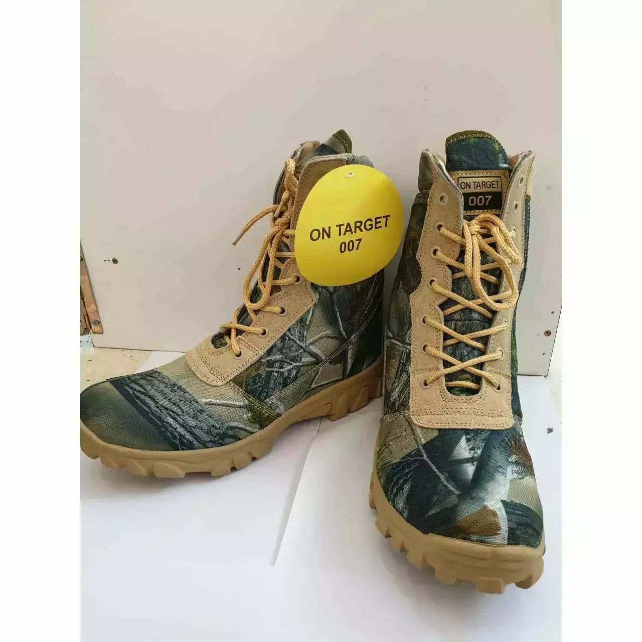 On Target Camo Boots
