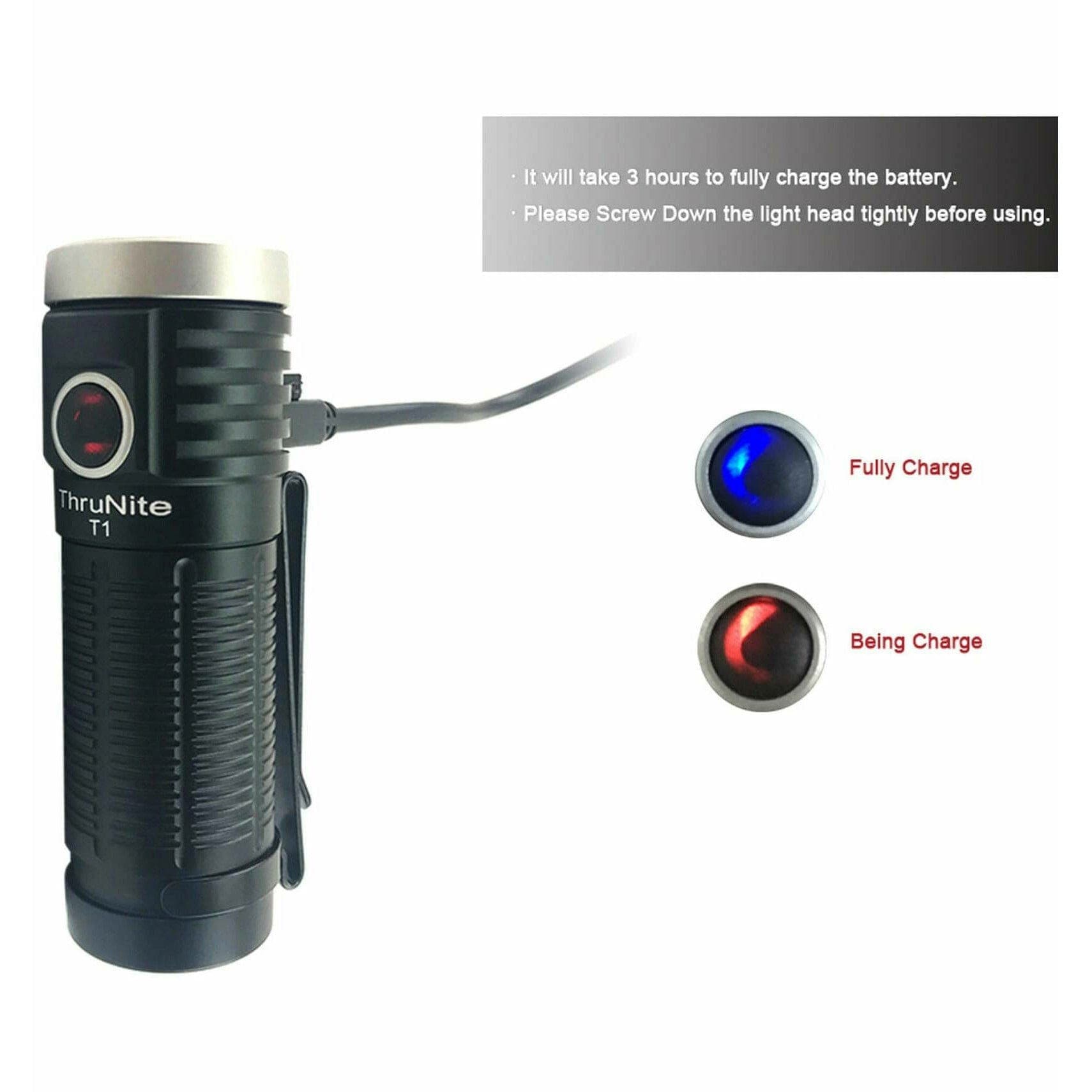 ThruNite T1 1500lm, 102m Throw - Image 5