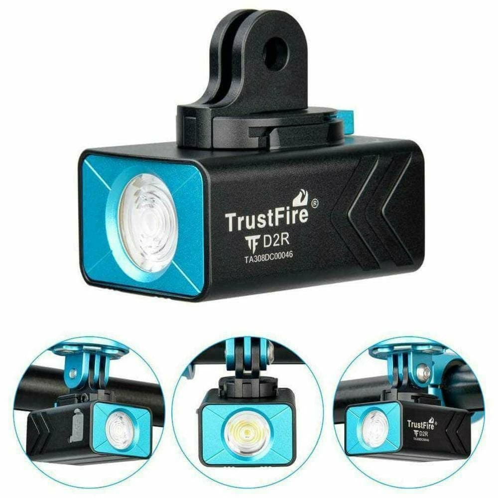 TrustFire D2R Rechargeable Bike Light 450 lumens IP66