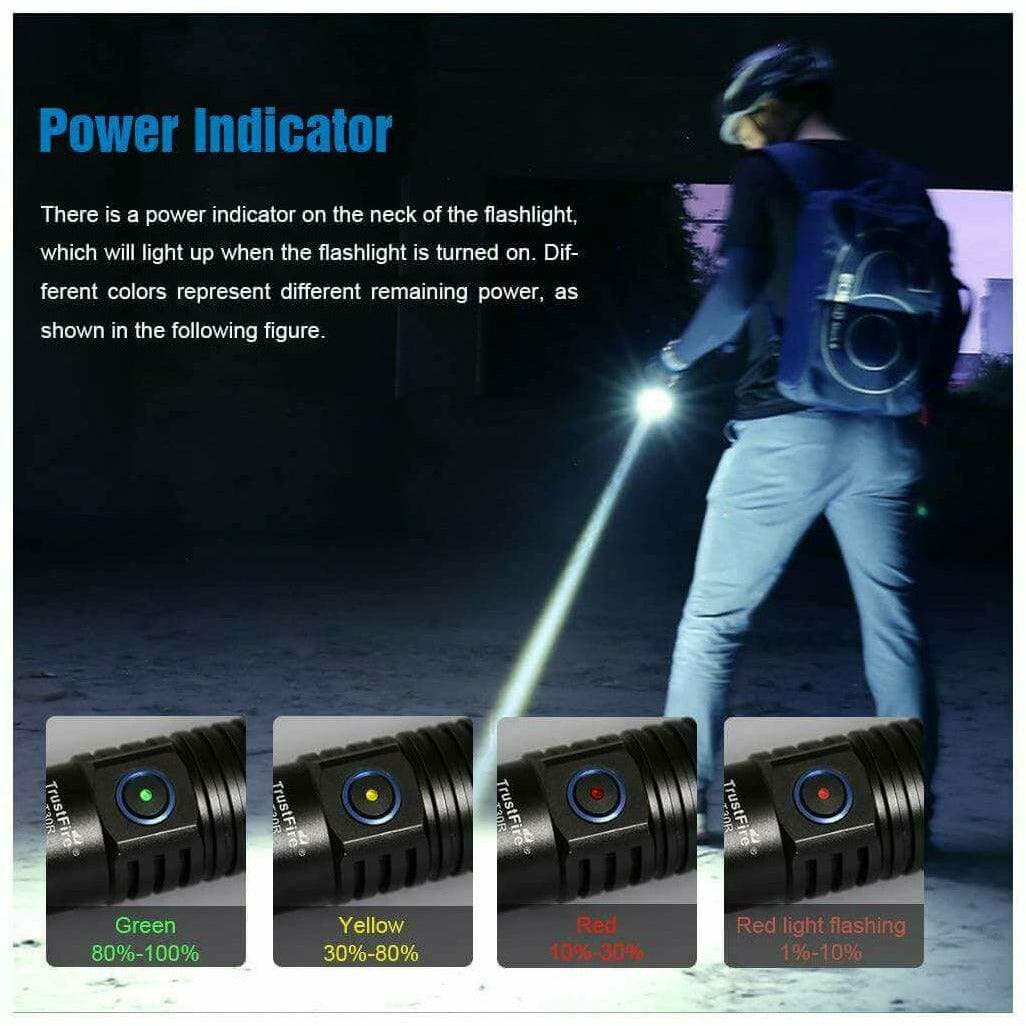 TrustFire T30R LEP, 460Lumen, 1100m Throw - Image 7